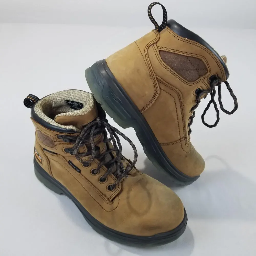 Ariat Turbo Boots Mens 8.5 EE Aged Bark Waterproof Carbon Toe Work Boots